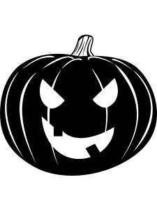 Трафарет Тыквы 14