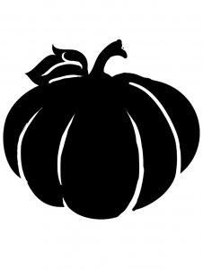 Трафарет Тыквы 16