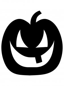 Трафарет Тыквы 19