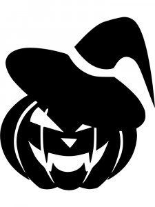 Трафарет Тыквы 3