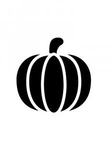 Трафарет Тыквы 4
