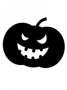 Трафарет Тыквы 6