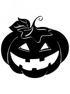 Трафарет Тыквы 9