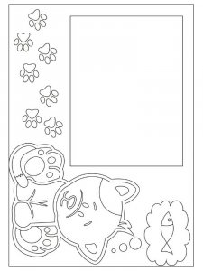 Трафарет для открытки 10