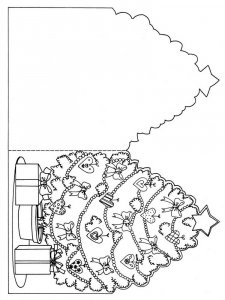 Трафарет для открытки 16