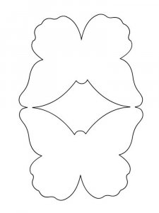 Трафарет для открытки 2