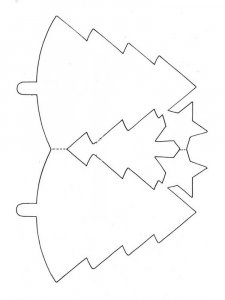 Трафарет для открытки 28