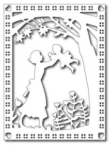 Трафарет для открытки 6