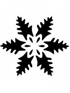 Новогодний трафарет 31