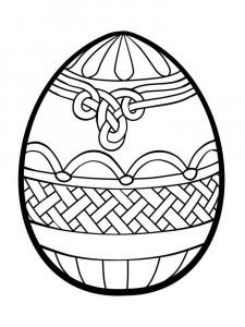 Трафарет Пасхальные яйца 10