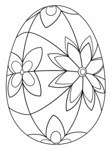 Трафарет Пасхальные яйца 18