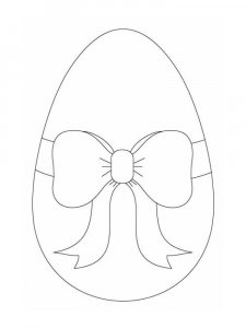 Трафарет Пасхальные яйца 19