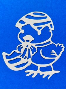 Трафарет Цыпленка 7