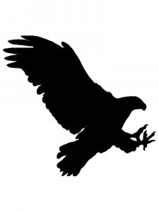 Трафарет Орла 10