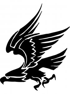 Трафарет Орла 13