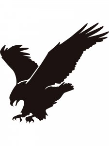 Трафарет Орла 16