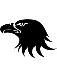 Трафарет Орла 18