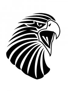 Трафарет Орла 21