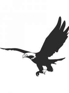 Трафарет Орла 3