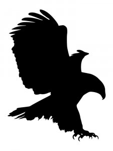 Трафарет Орла 4