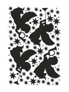 Трафарет Ангела 5
