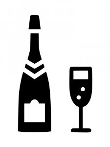 Трафарет Бутылки 1