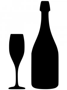 Трафарет Бутылки 10