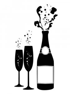 Трафарет Бутылки 12