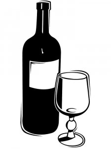 Трафарет Бутылки 13