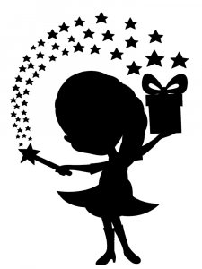 Трафарет Девочки 18