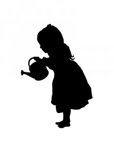 Трафарет Девочки 5