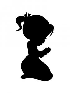 Трафарет Девочки 8