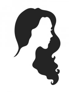 Трафарет Головы 1