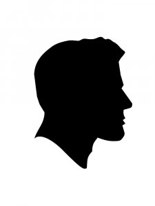 Трафарет Головы 19