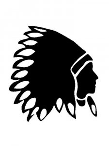 Трафарет Головы 2