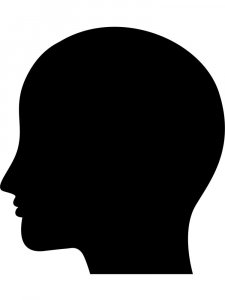 Трафарет Головы 4