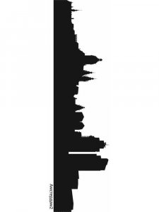 Трафарет Города 12