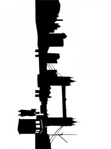 Трафарет Города 17