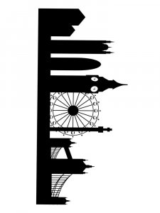 Трафарет Города 3