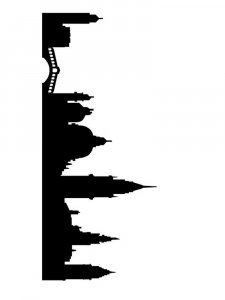 Трафарет Города 4