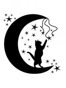 Трафарет Месяца 1