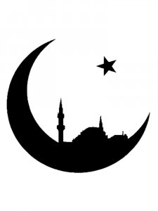 Трафарет Месяца 9