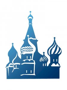 Трафарет Москвы 10