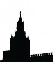 Трафарет Москвы 6