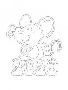 Трафарет на окна к новому году 22