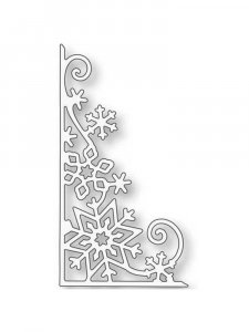 Трафарет на окна к новому году 9