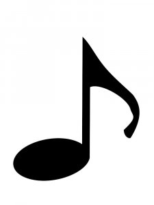 Трафарет Ноты 11