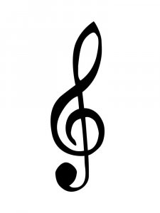 Трафарет Ноты 16