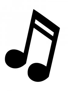 Трафарет Ноты 19