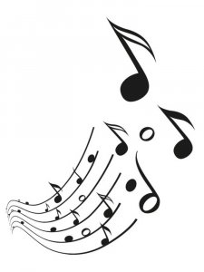 Трафарет Ноты 6